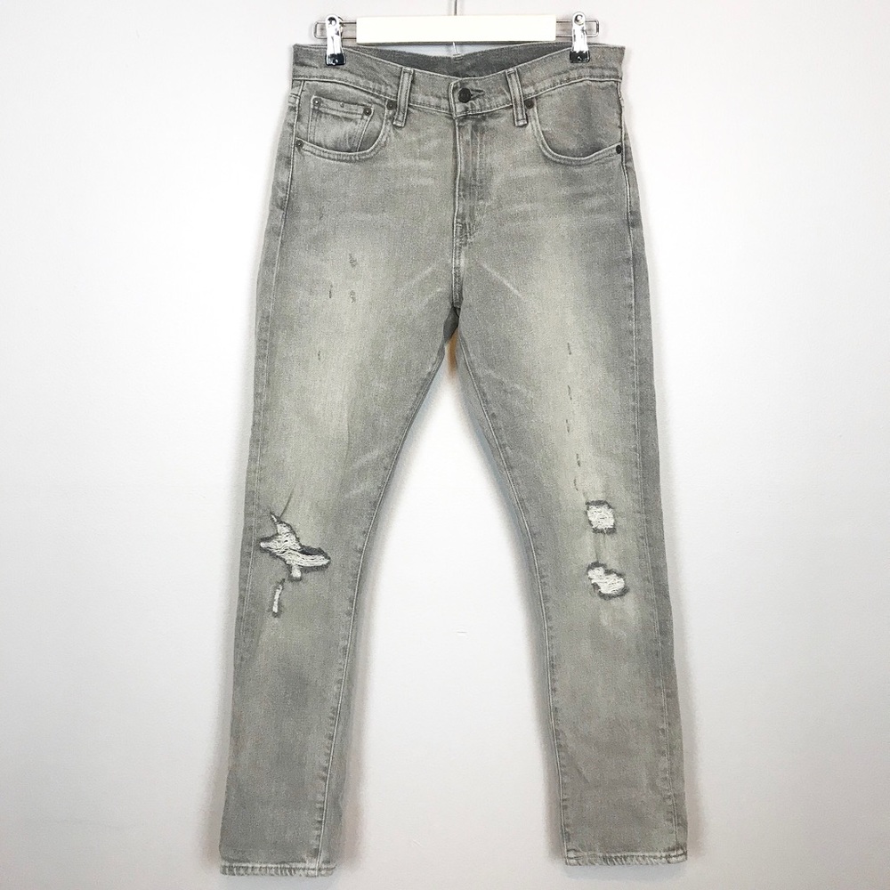 Levi’s High Waisted Gray Jeans